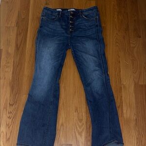 Vigoss Dark Blue Flare Jeans